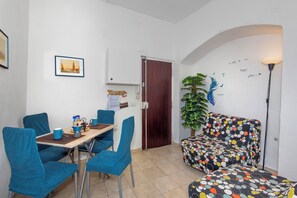 Familienapartment, Stadtblick | Wohnbereich