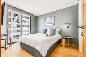 1 室のベッドルーム、アイロン / アイロン台、WiFi、ベッドシーツ