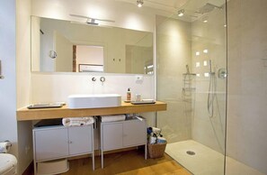 Shower, bidet, shampoo - Casa l'Antica Stalla, Loft near Lucca's Center (Lucca)