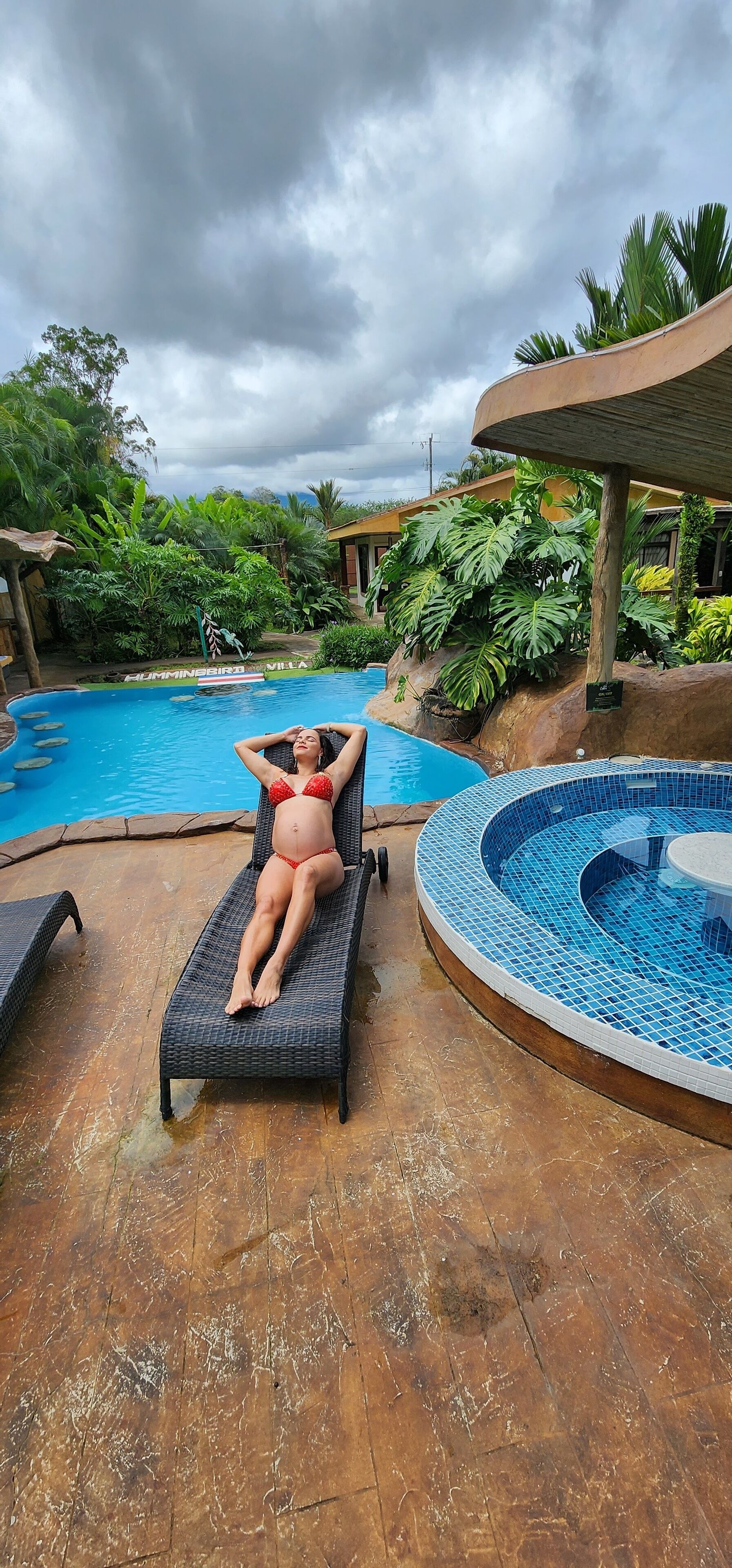 Alberca al aire libre 