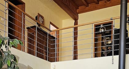 Charmante maison familiale
avec jacuzzi, terrain multisports et salle de sport