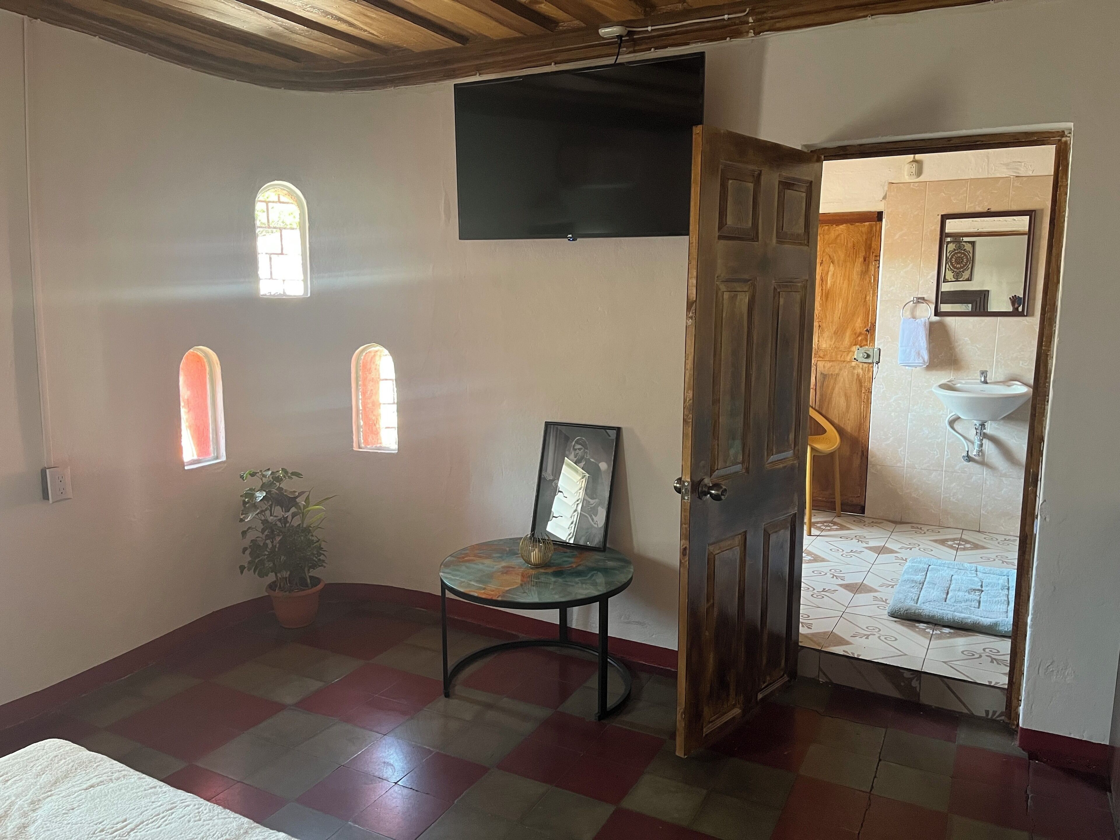 Deluxe kamer, uitzicht op de binnenplaats | Gratis wifi