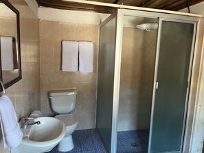 Habitación Deluxe, vista al patio | Baño