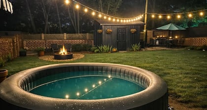 Private Guest Suite w/ Hot Tub • Near Fort Benning in Midtown• Quiet Retreat