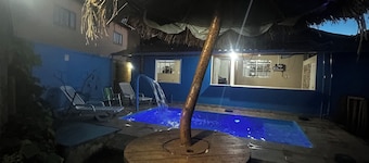 Your refuge in the waterfalls of Milho Verde.