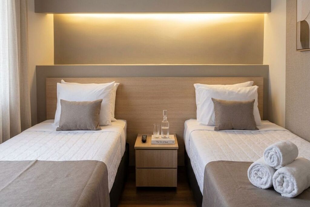 Standard Twin Room | Laptop workspace, free WiFi