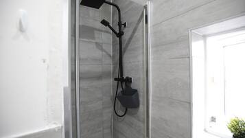Hair dryer, towels