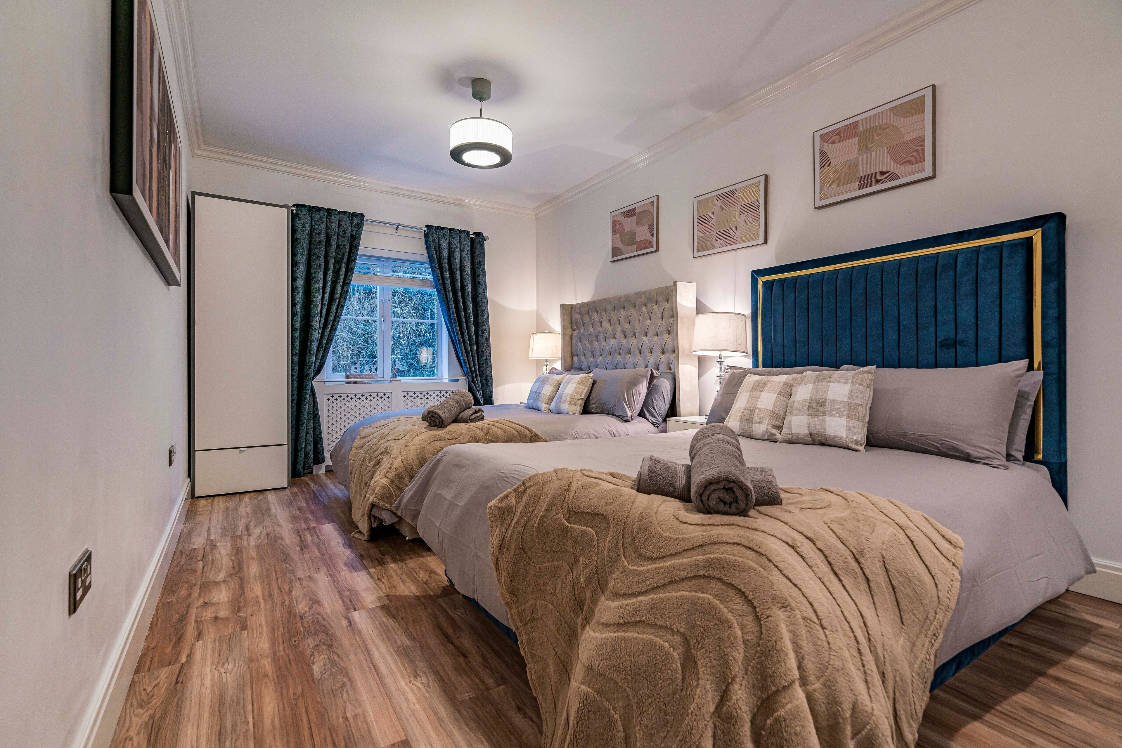 2 bedrooms, iron/ironing board, free WiFi, bed sheets