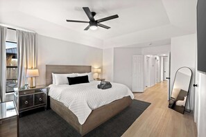 3 habitaciones, escritorio, tabla de planchar con plancha y wifi 