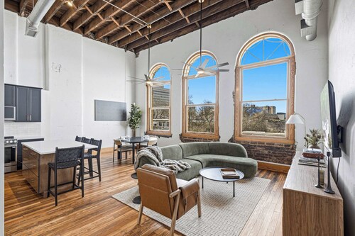 Historic Loft, Sleeps 6・Near Downtown Knoxville