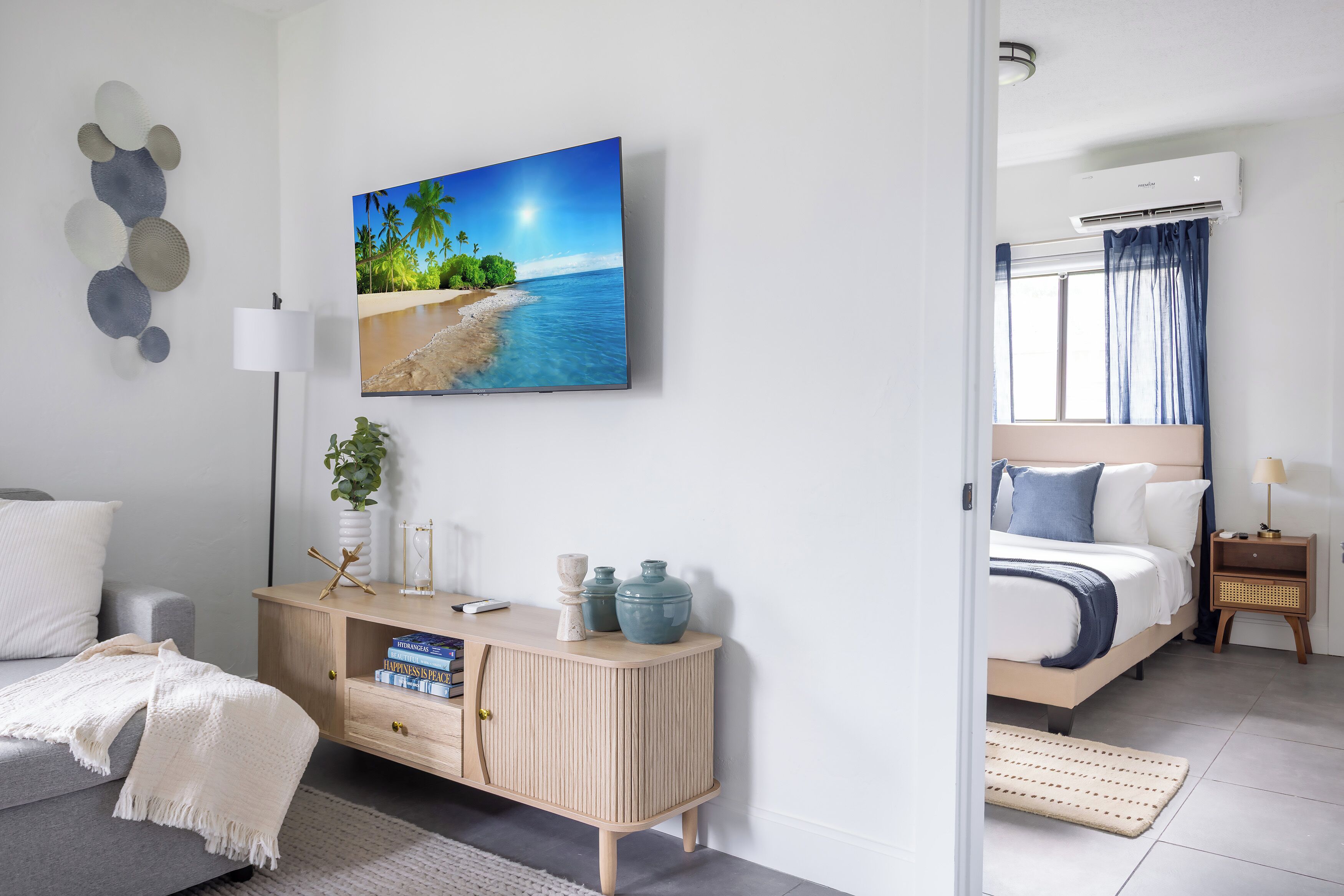 1 chambre, fer et planche à repasser, Wi-Fi, draps fournis