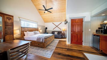 Down duvets, memory-foam beds, individually decorated