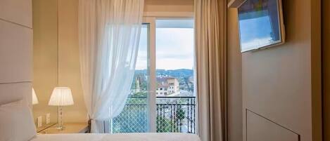 シティ アパートメント クイーンベッド 1 台ソファーベッド付き 冷房 シティビュー | シティ ビュー