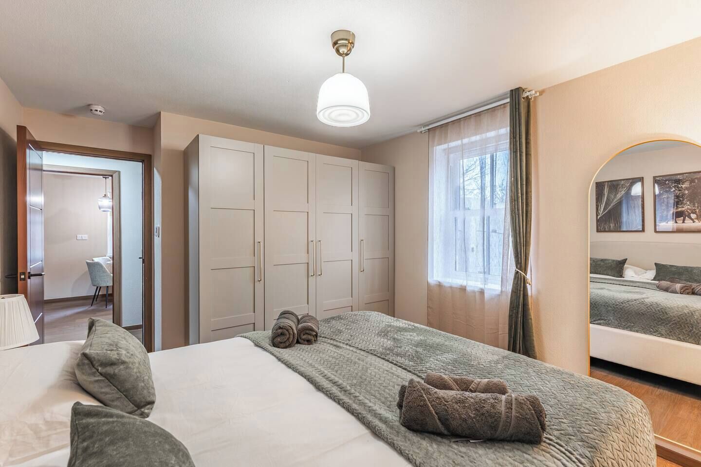 1 bedroom, iron/ironing board, free WiFi, bed sheets