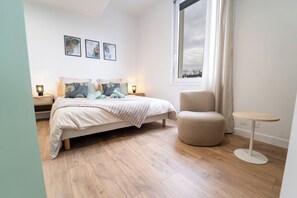 1 chambre, fer et planche à repasser, Wi-Fi, draps fournis