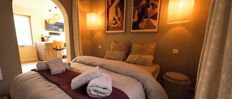 1 makuuhuone, Wi-Fi, vuodevaatteet