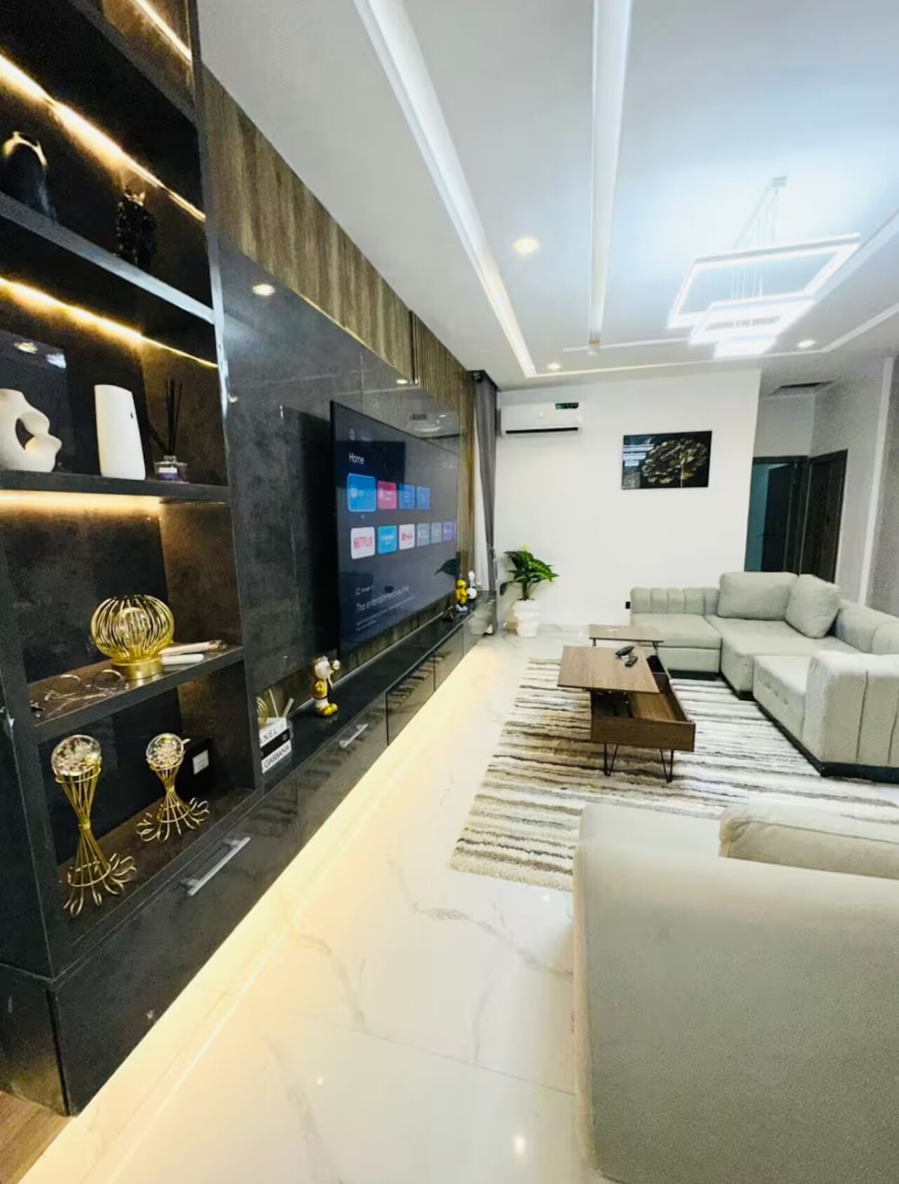 Área de sala de estar