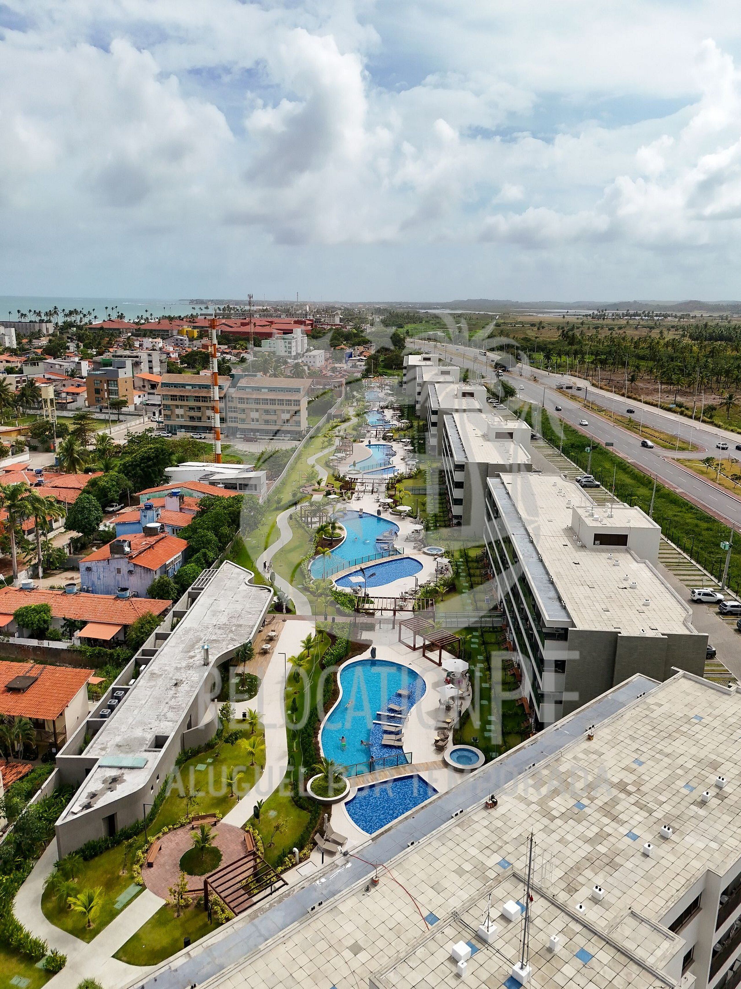 3 outdoor pools