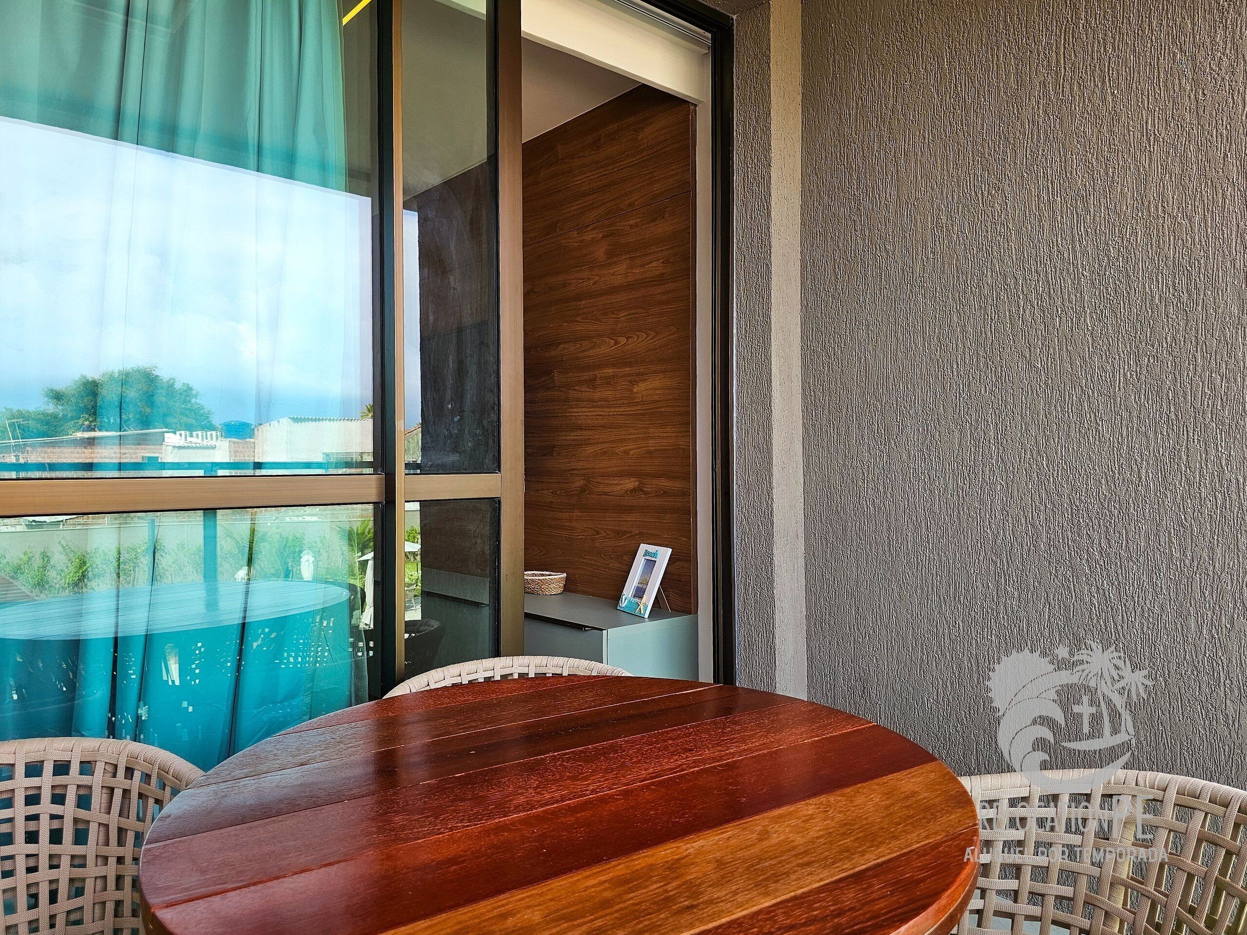 Familie appartement | Buiten dineren