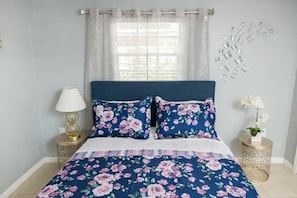 1 bedroom, iron/ironing board, free WiFi, bed sheets - Blue Apartment-3 Miles to the Buccaneers Stadium (Tampa)