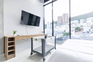 1 bedroom, desk, iron/ironing board, WiFi - ¡Elegante Loft en Colinas de San Jerónimo! 2 camas (Monterrey)