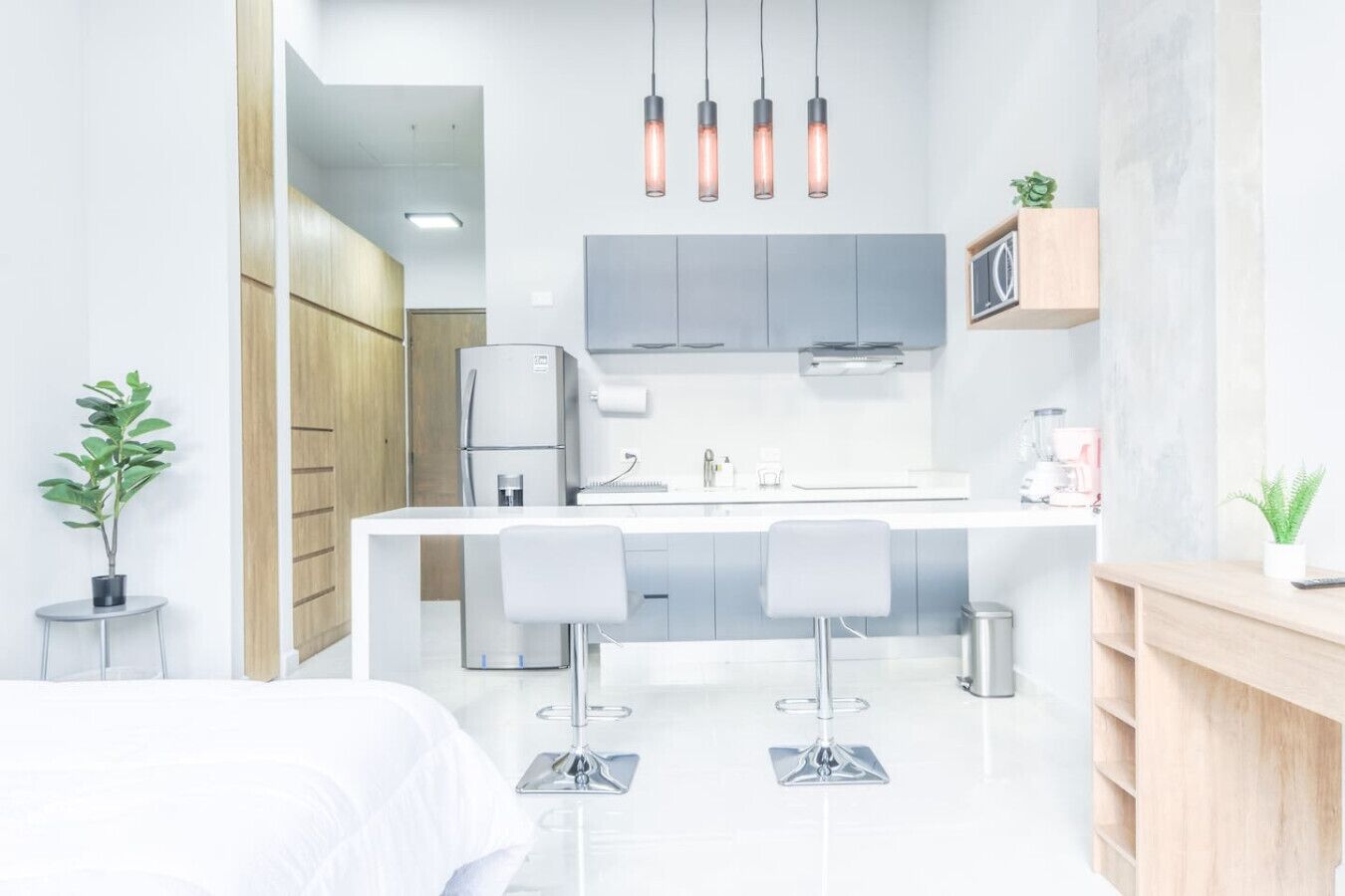 1 bedroom, desk, iron/ironing board, WiFi