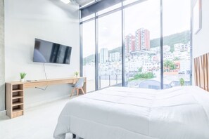 1 bedroom, desk, iron/ironing board, WiFi - ¡Elegante Loft en Colinas de San Jerónimo! 2 camas (Monterrey)