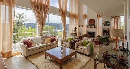 Casa Urus Alto Padr o c Piscina Lareira e Vista