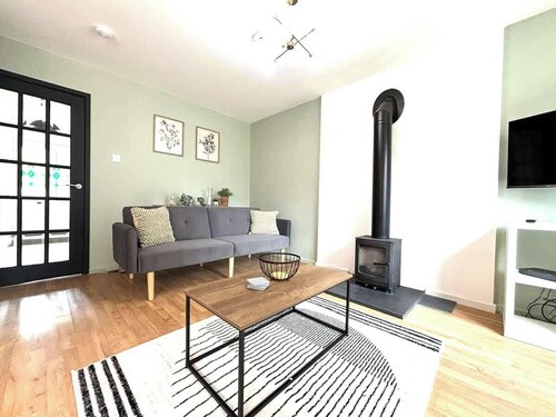 The Modern 3BR Haven | Parking & Work-Ready