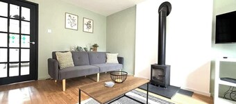 The Modern 3BR Haven | Parking & Work-Ready