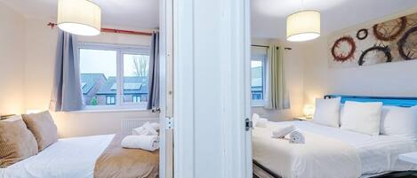 3 habitaciones, tabla de planchar con plancha y wifi gratis