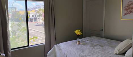 Iron/ironing board, WiFi, bed sheets