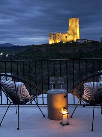 Property grounds. House in Belalcazar overlooking the Castle