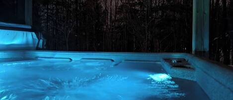 Baignoire à remous extérieure