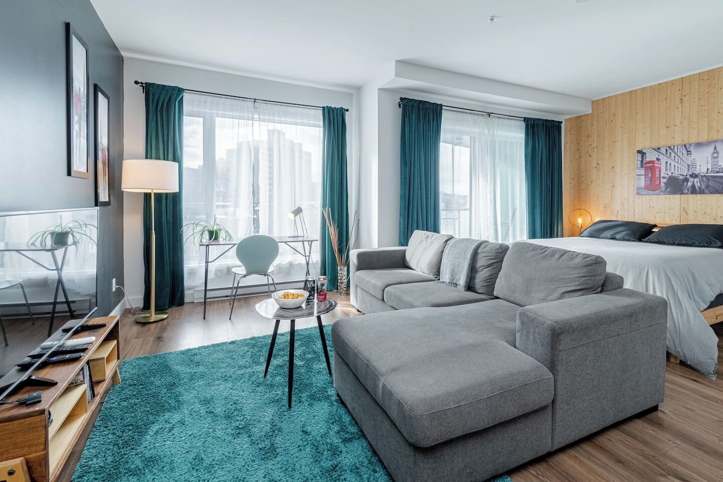 1 chambre, Wi-Fi gratuit, draps fournis