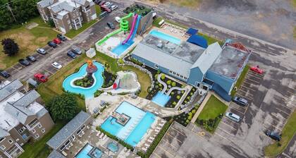 2-bedroom condo in Mont Sainte-Anne with pool