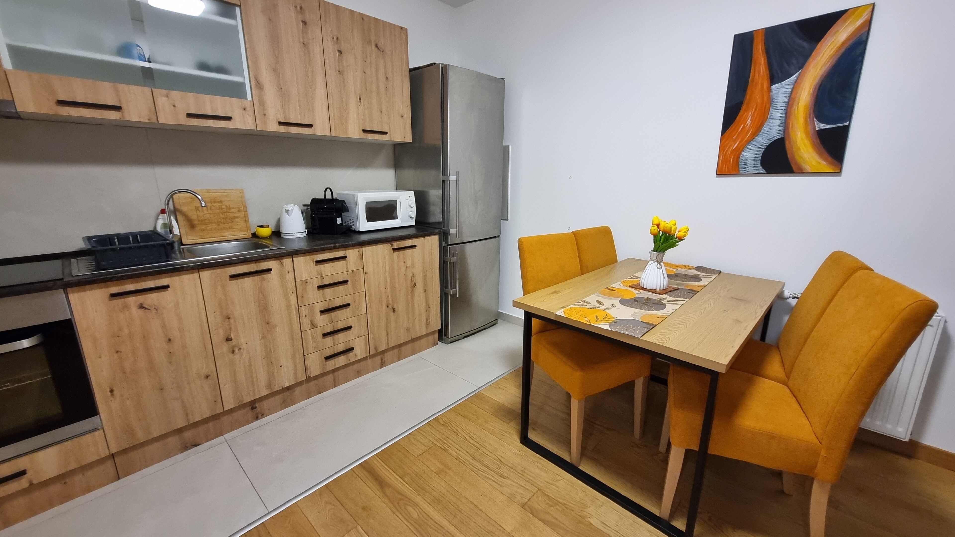 Apartment, 3 Schlafzimmer, Raucher, Balkon | Esszimmer