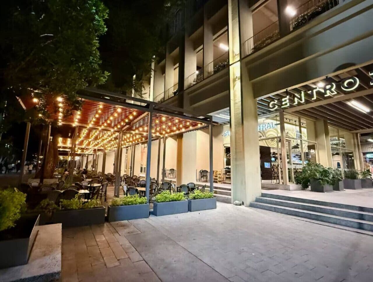 Restaurante al aire libre