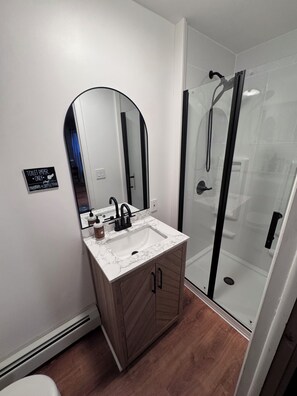 Hair dryer, towels, soap, toilet paper - Cayuga Getaway (Seneca Falls)