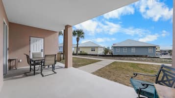 Appart'hôtel, plusieurs lits (The Dunes 101) | Restauration extérieure