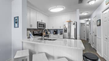 Appart'hôtel, plusieurs lits (The Dunes 101) | Cuisine privée