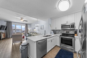 Condo, várias camas (The Dunes 101) | Cozinha privada