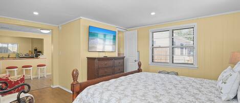 1 chambre, fer et planche à repasser, accès Internet, draps fournis