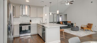 Walk to the Greenline: Sleek Cordova Home w/ Patio