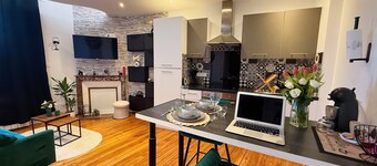 L'Élégance Nancy, a cocooning apartment for a premium home-from-home experience