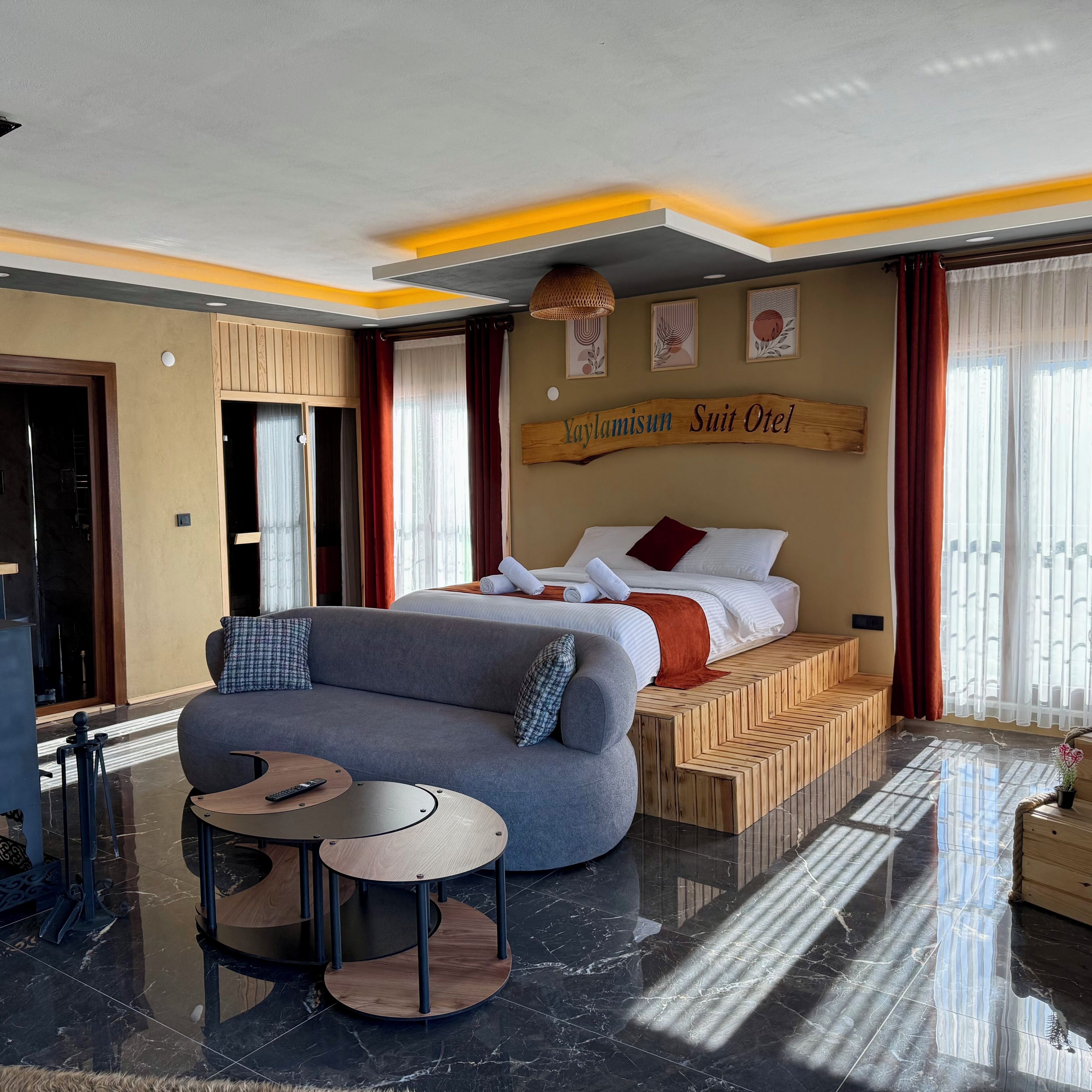 Dubbelrum för familj - husdjur tillåtna - utsikt mot bergen | Strykjärn/strykbräda och gratis wi-fi