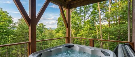 Bain à remous extérieur