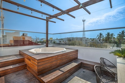 Cómoda villa en Diamante con jacuzzi privado
