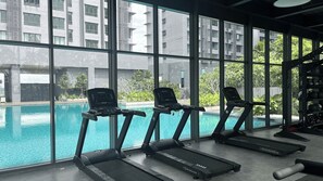 Fitness facility - Matcha Haven 4BR @ Meta Residence | Wi-Fi Included (Seri Kembangan)