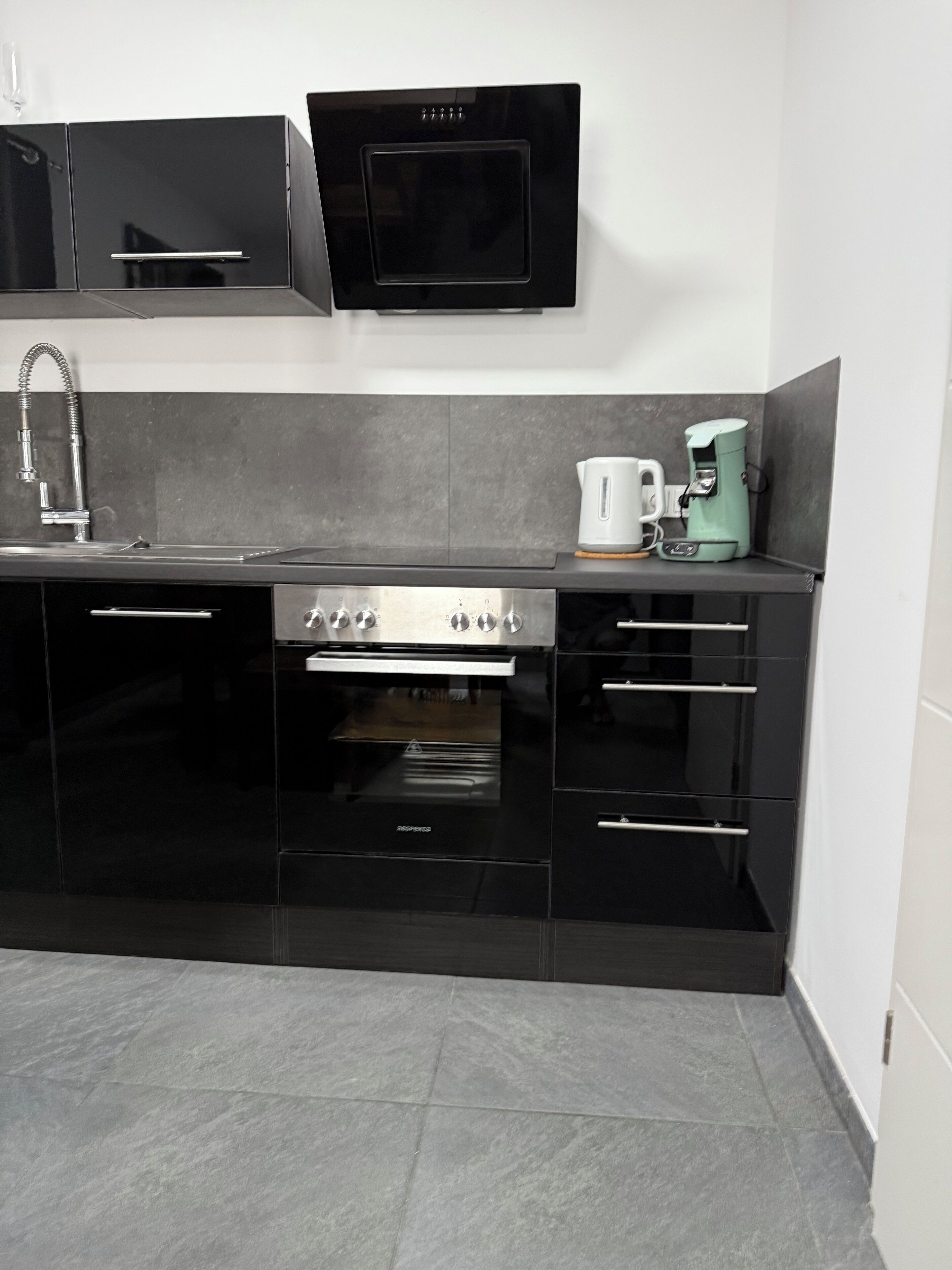 Blauer Stein - Core WH-A | Private kitchen | Fridge, microwave, oven, stovetop